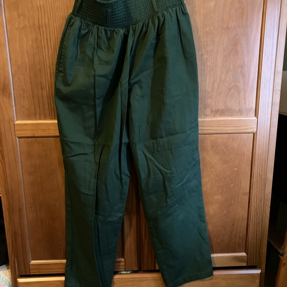 Lucy & Yak Dark Green Pants Posy